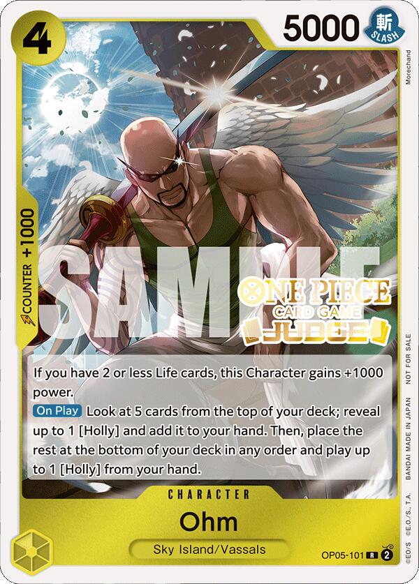 Ohm (Judge Pack Vol. 4) [OP-PR - OP05-101]