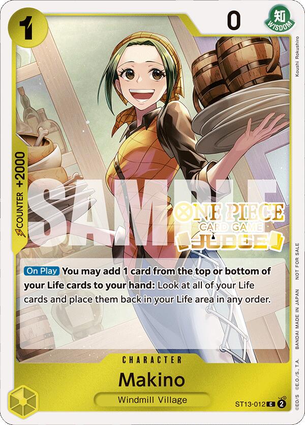 Makino (Judge Pack Vol. 4) [OP-PR - ST13-012]
