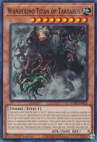 Wandering Titan of Tartarus [ROTA - ROTA-EN021]