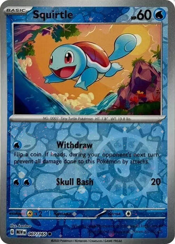 Squirtle - 007/165 (Reverse Cosmos Holo) (Costco Exclusive) [MCAP - 007/165]