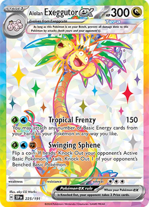 Alolan Exeggutor ex - 225/191 [SSP - 225]