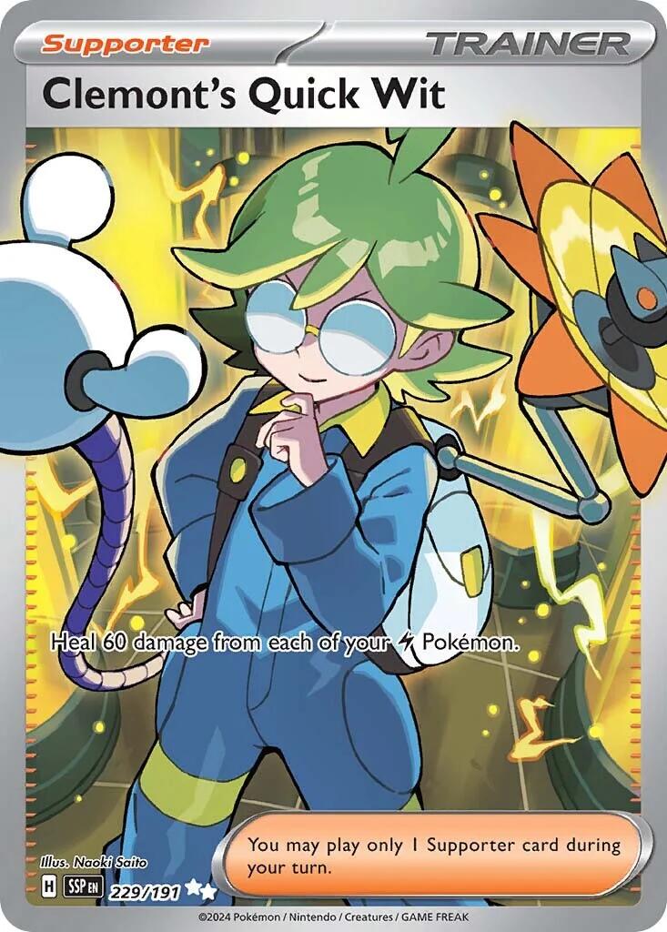 Clemont's Quick Wit - 229/191 [SSP - 229]