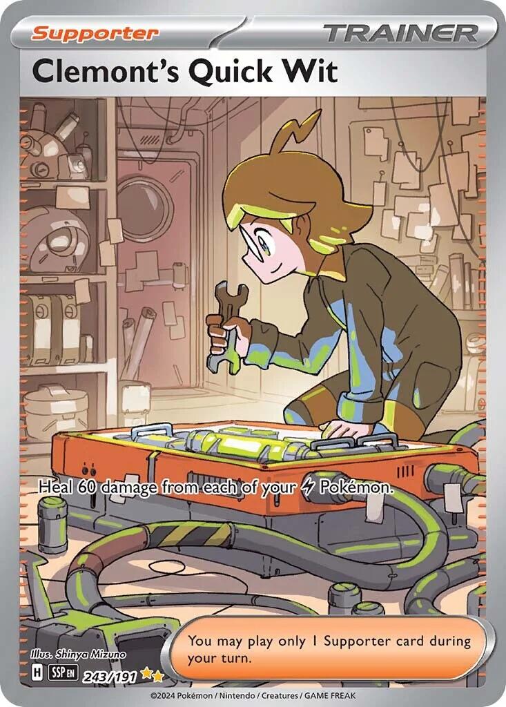 Clemont's Quick Wit - 243/191 [SSP - 243]