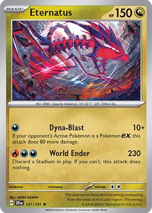 Eternatus (141) [SV08 Surging Sparks] Reverse Holofoil - Rare