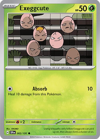 Exeggcute - 002/191 [SSP - 002/191]