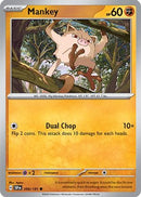 Mankey (098) [SV08 Surging Sparks] Reverse Holofoil - Common