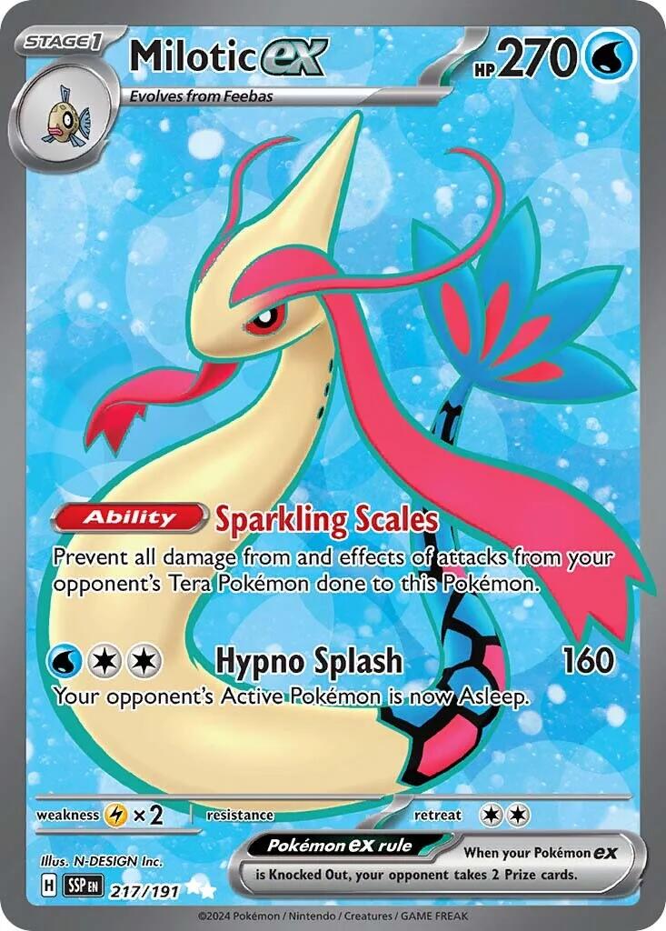 Milotic ex - 217/191 [SSP - 217]