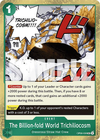 The Billion-fold World Trichiliocosm (Jolly Roger Foil) [PRB-01 - OP06-038]