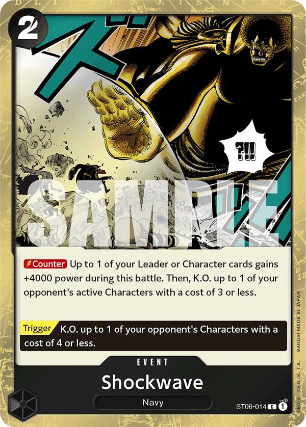 Shockwave (Jolly Roger Foil) [PRB-01 - ST06-014]