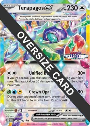 Terapagos ex (128/142) [Jumbo Cards] Holofoil - Double Rare