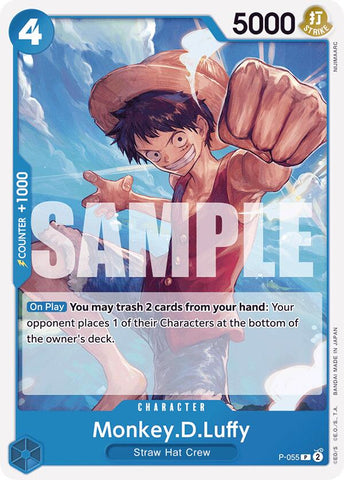 Monkey.D.Luffy (P-055) (Reprint) [PRB-01 - P-055]