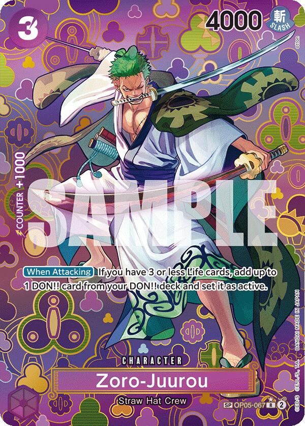 Zoro-Juurou (SP) [OP09 - OP05-067]