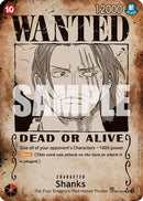 Shanks (004) (Wanted Poster) (OP09-004) - Emperors in the New World Foil