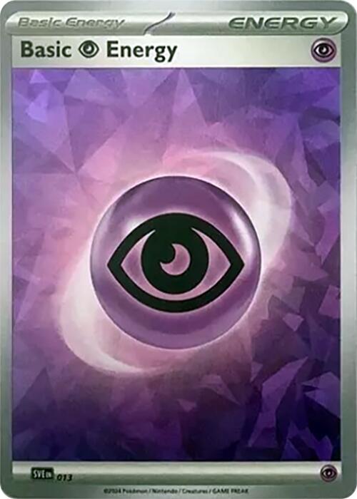 Basic Psychic Energy (Cracked Ice Holo) [SCR - 013]
