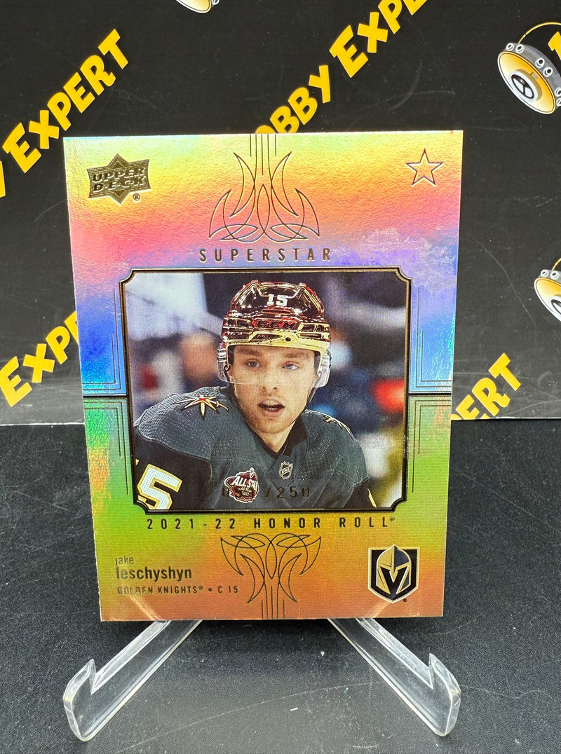 Jake Leschyshyn Honor Roll 051/250 - Vegas Golden Knights