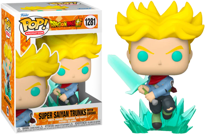 Super Saiyan Trunks with Sword - Dragon Ball Super