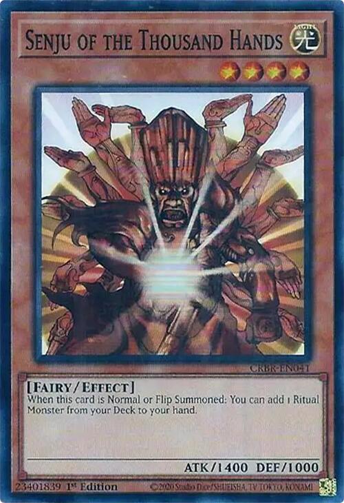 Senju of the Thousand Hands (SR) [CRBR - CRBR-EN041]