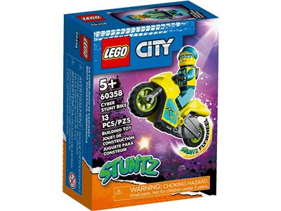 Cyber Stunt Bike - Lego City (60358) - NEW