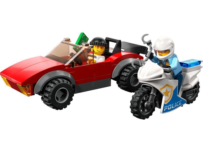 Police Bike Car Chase - Lego City (60392) - NEW