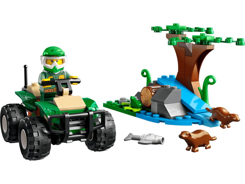 ATV And Otter Habitat - Lego City (60394) - NEW