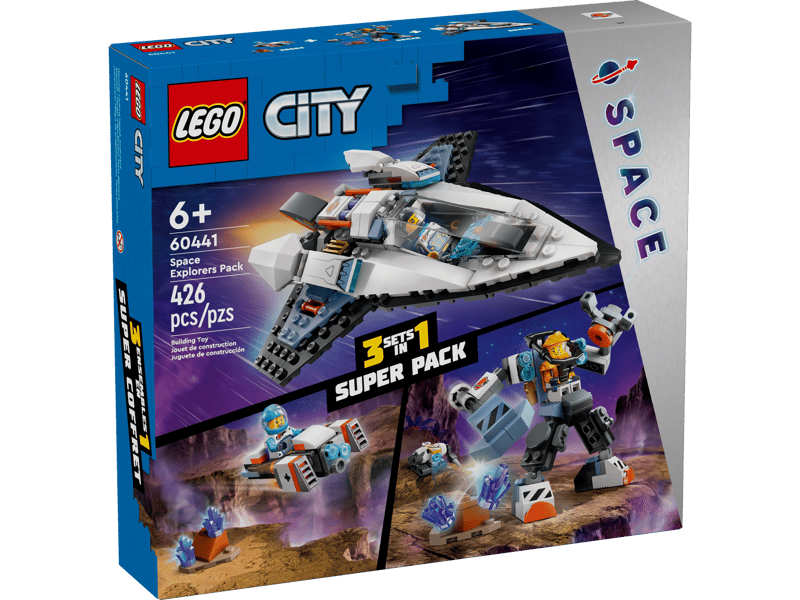 Space Explorers Pack - Lego City (60441) - NEW