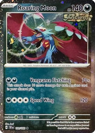 Roaring Moon (Cosmos Holo) (109/162) [Miscellaneous Cards & Products] Holofoil - Rare