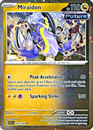 Miraidon (Cosmos Holo) (121/162) [Miscellaneous Cards & Products] Holofoil - Promo