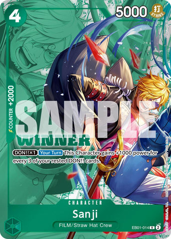 Sanji (Winner Pack 2025 Vol. 1) [OP-PR - EB01-014]