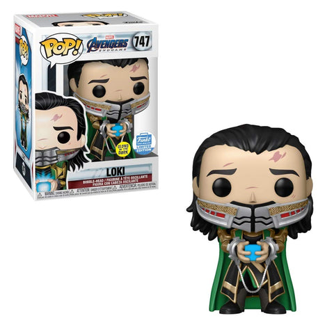 Loki #747 (Funko Shop Exclusive) (Glows in the Dark) - Marvel Avengers Endgame