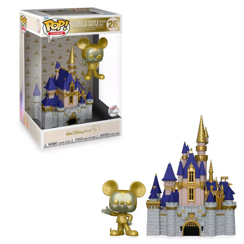 Cinderella Castle And Mickey Mouse - Walt Disney World 50 #26 (Disney Exclusive)