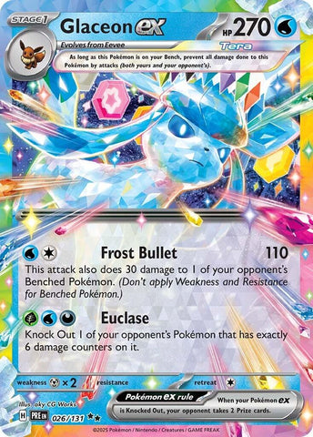 Glaceon ex - 026/131 [PRE - 026/131]