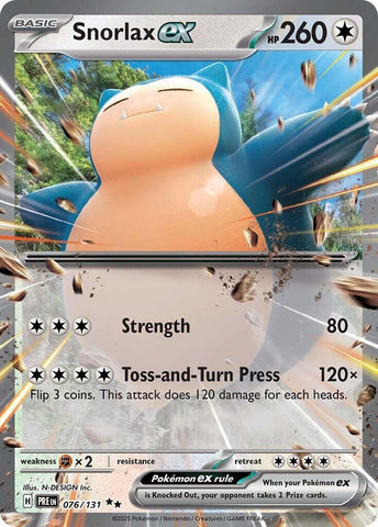 Snorlax ex [PRE - 076/131]