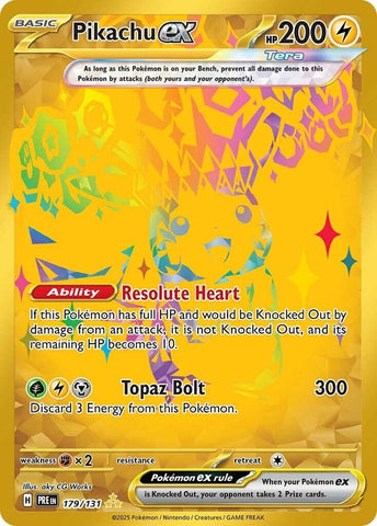 Pikachu ex - 179/131 [PRE - 179/131]