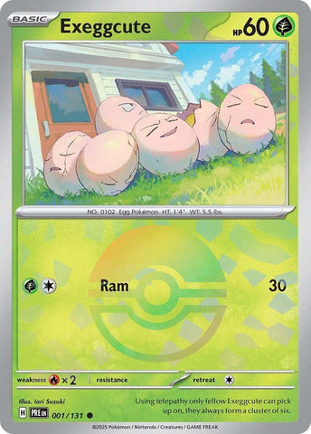 Exeggcute (Poke Ball Pattern) [PRE - 001/131]