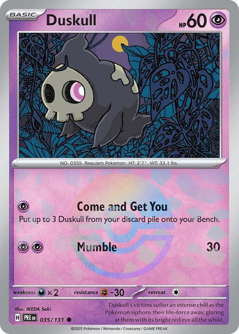 Duskull (Poke Ball Pattern) [PRE - 035/131]