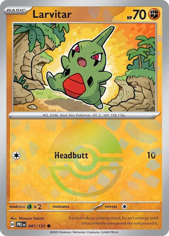 Larvitar (Poke Ball Pattern) [PRE - 047/131]