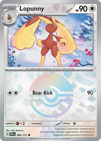 Lopunny (Poke Ball Pattern) [PRE - 084/131]