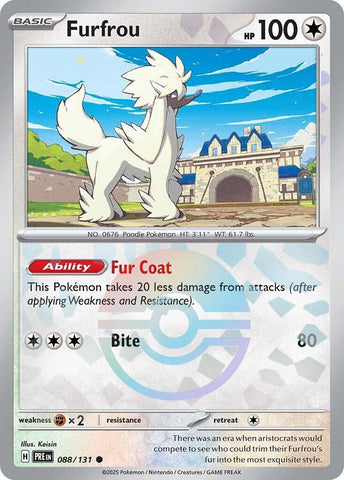 Furfrou (Poke Ball Pattern) [PRE - 088/131]