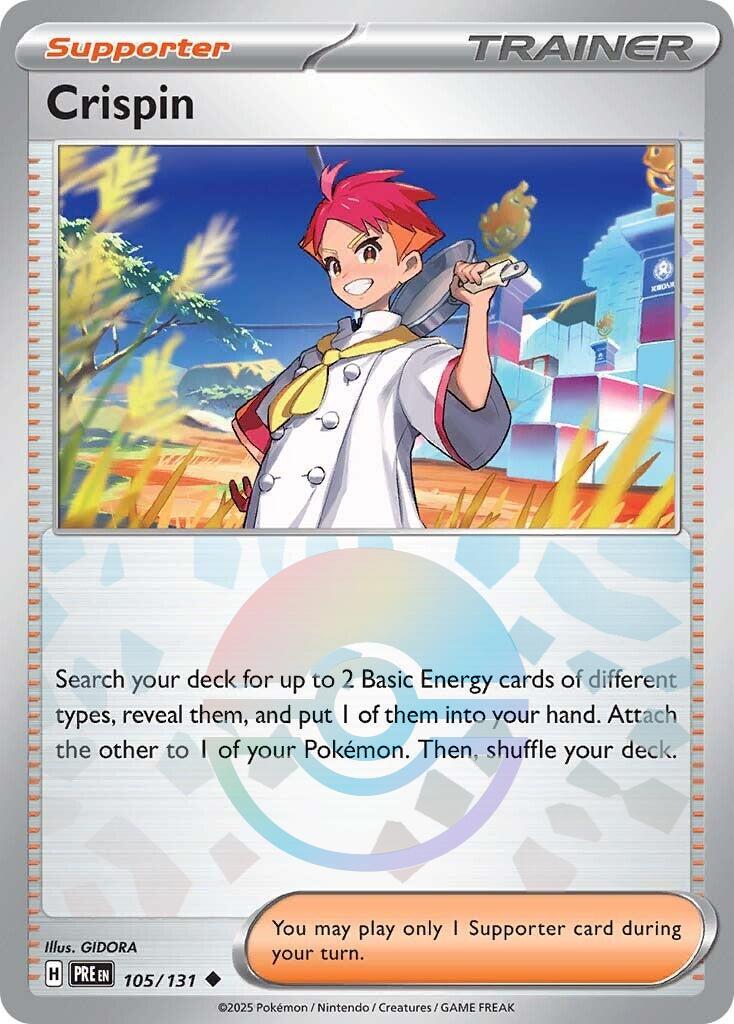 Crispin - 105/131 (Poke Ball Pattern) [PRE - 105/131]