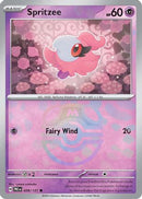 Spritzee (Master Ball Pattern) (038) [SV Prismatic Evolutions] Holofoil - Common