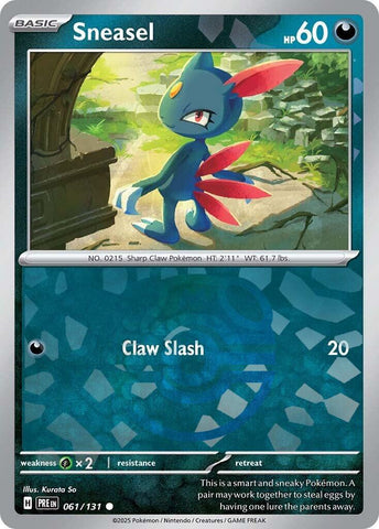 Sneasel (Master Ball Pattern) [PRE - 061/131]