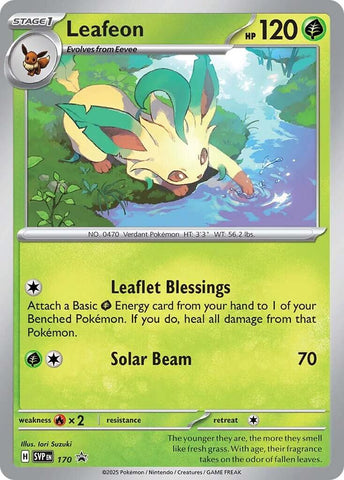 Leafeon - 170 (Cosmos Holo) [SVP - 170]