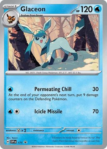 Glaceon - 171 (Cosmos Holo) [SVP - 171]