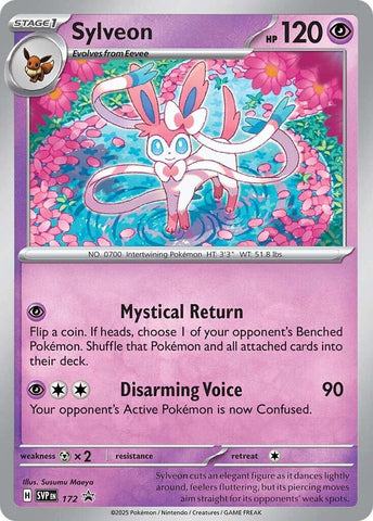 Sylveon - 172 (Cosmos Holo) [SVP - 172]