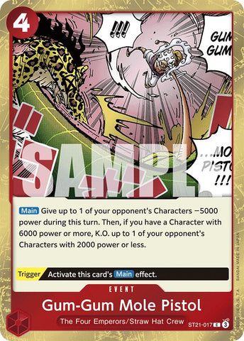 Gum-Gum Mole Pistol [ST21 - ST21-017]