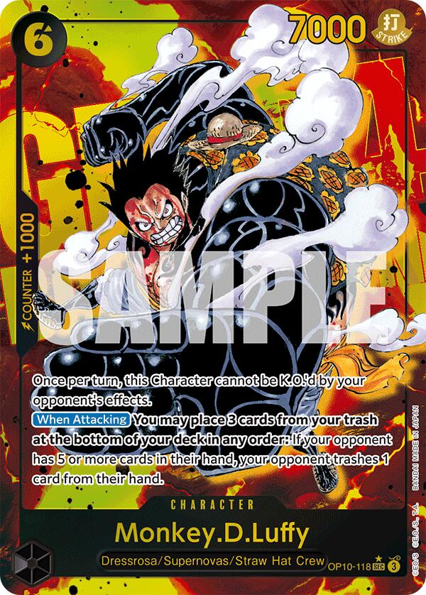 Monkey.D.Luffy (118) (Parallel) [OP10 - OP10-118]