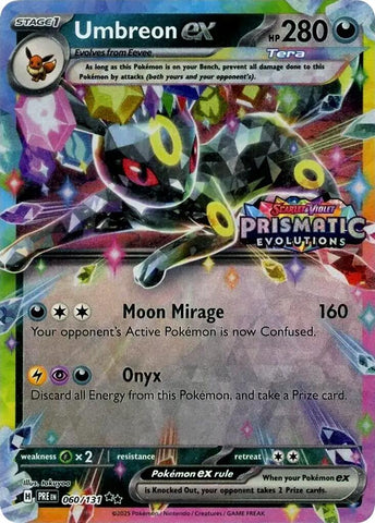 Umbreon ex - 060/131 (Prismatic Evolutions Stamp) [MCAP - 060/131]