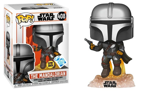 The Mandalorian - Star Wars The Mandalorian #408 (Glows In The Dark) (Funko Insider Club)