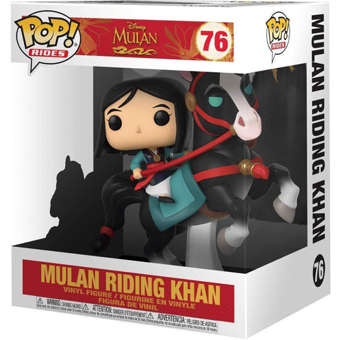 Mulan chevauchant Khan (6 pouces) - Disney Mulan #76