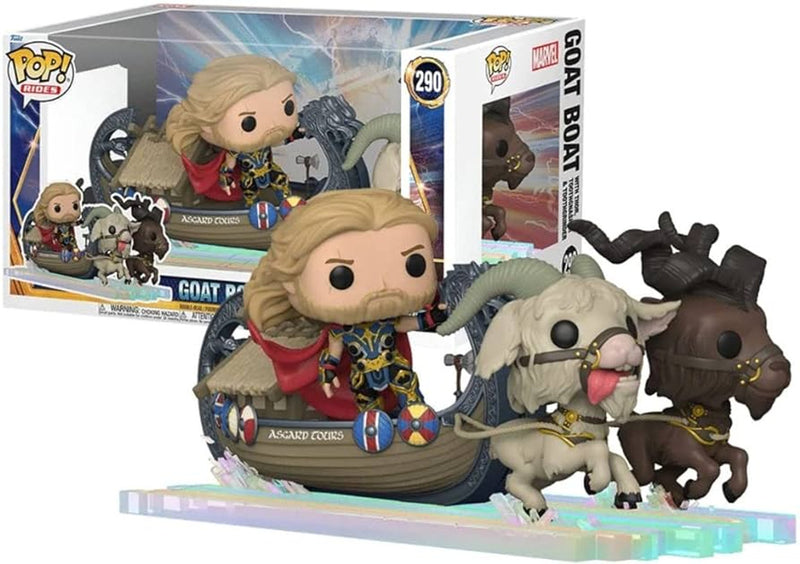 Goat Boat With Thor, Toothgnasher & Toothgrinder